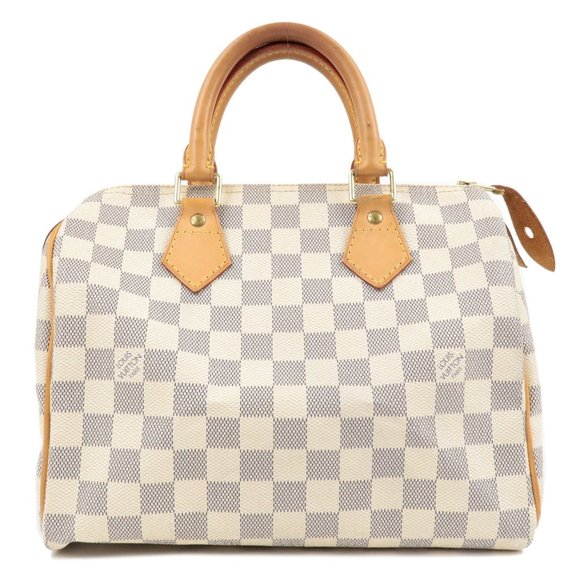 Speedy 25 Damier Azur Satchel Bag - Picture 1 of 12